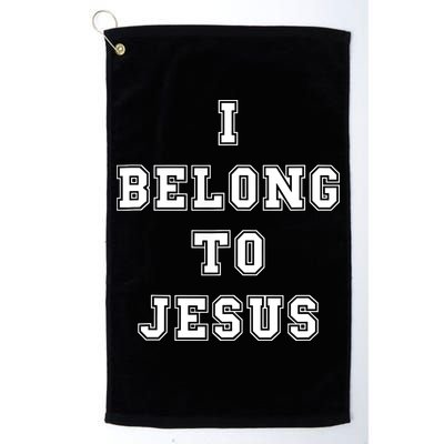 I Belong To Jesus Christian Faith Golf Towel