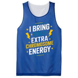 I Bring That Extra Chromosome Down Syndrome Awareness Mesh Reversible Basketball Jersey Tank