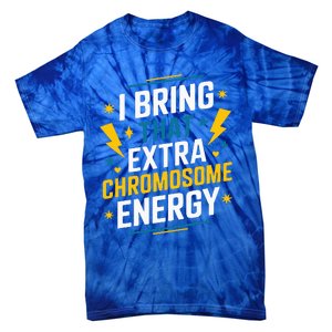 I Bring That Extra Chromosome Down Syndrome Awareness Tie-Dye T-Shirt