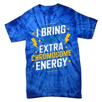 I Bring That Extra Chromosome Down Syndrome Awareness Tie-Dye T-Shirt