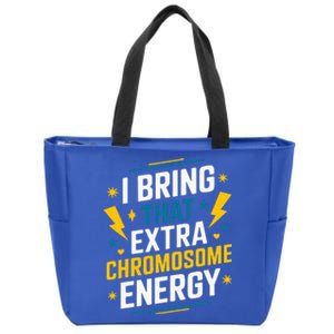 I Bring That Extra Chromosome Down Syndrome Awareness Zip Tote Bag