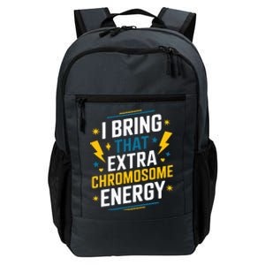 I Bring That Extra Chromosome Down Syndrome Awareness Daily Commute Backpack