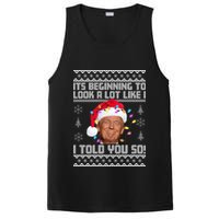 Its Beginning To Look A Like I Told You So Ugly Christmas PosiCharge Competitor Tank