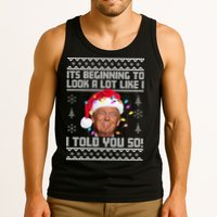 Its Beginning To Look A Like I Told You So Ugly Christmas Tank Top