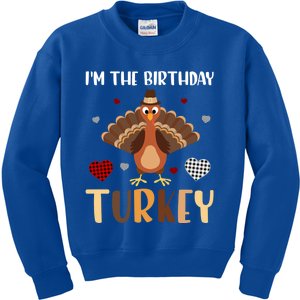 IM Birthday Turkey Funny Happy Thanksgiving Great Gift Kids Sweatshirt