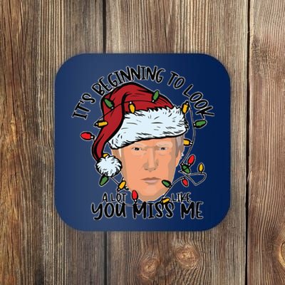 Its Beginning To Look A Lot Like You Miss Me Trump Coaster