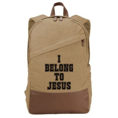 I Belong To Jesus Kaka I Belong To Jesus Cotton Canvas Backpack