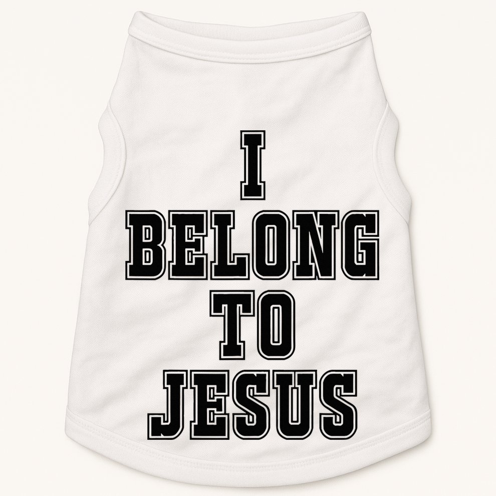 I Belong To Jesus Kaka I Belong To Jesus Doggie Tank