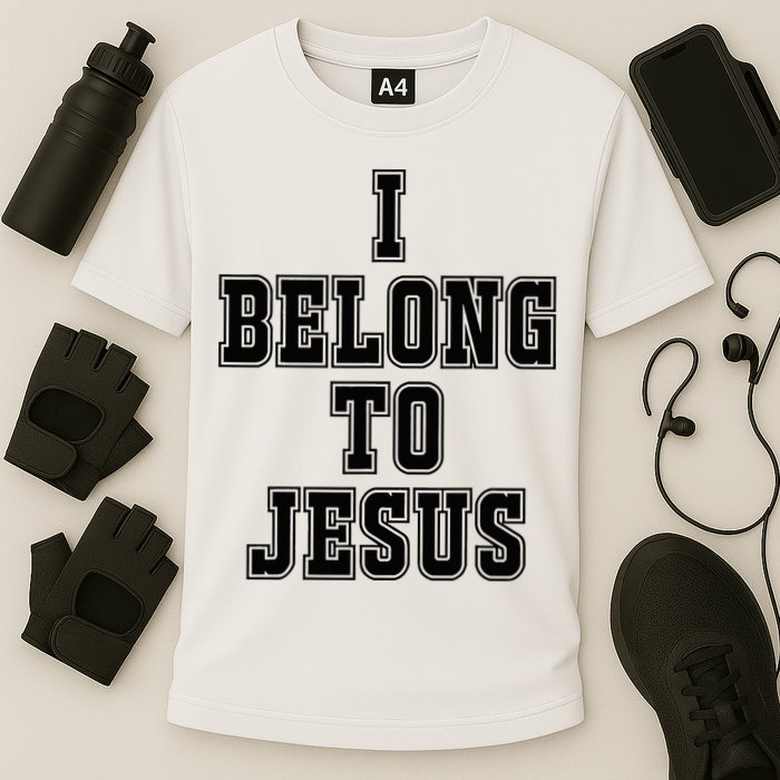 I Belong To Jesus Kaka I Belong To Jesus Cooling Performance Crew T-Shirt