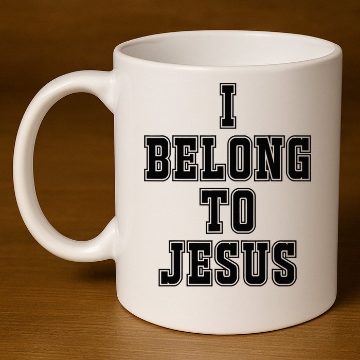 I Belong To Jesus Kaka I Belong To Jesus 11oz C Handle Ceramic Mug