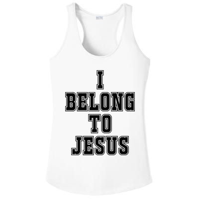 I Belong To Jesus Kaka I Belong To Jesus Ladies PosiCharge Competitor Racerback Tank