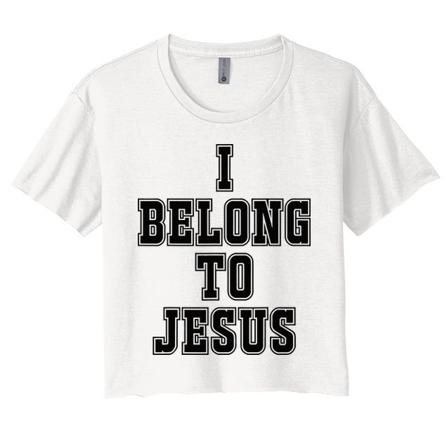 I Belong To Jesus Kaka I Belong To Jesus Crop Top