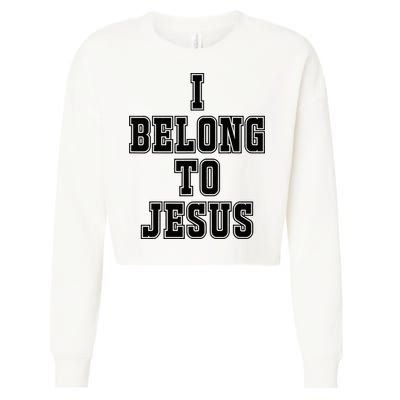 I Belong To Jesus Kaka I Belong To Jesus Cropped Pullover Crew