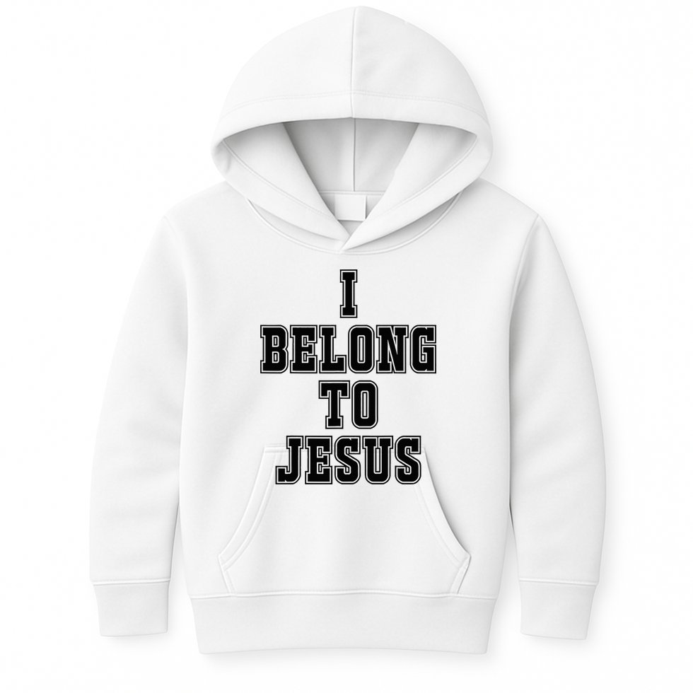 I Belong To Jesus Kaka I Belong To Jesus Kids Hoodie