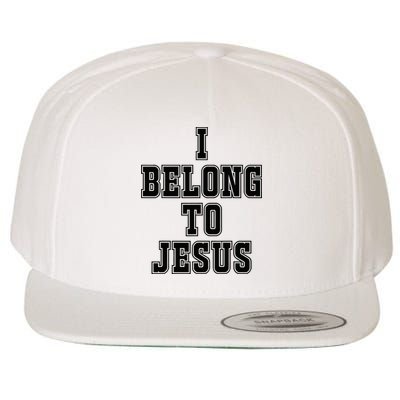 I Belong To Jesus Kaka I Belong To Jesus Wool Snapback Cap