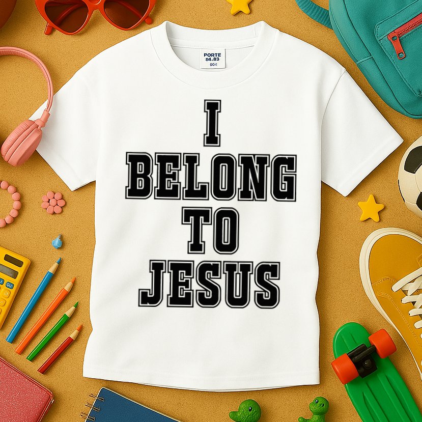 I Belong To Jesus Kaka I Belong To Jesus Kids T-Shirt