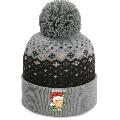 Its Beginning To Look A Lot Like You Miss Me Trump Christmas Cool Gift The Baniff Cuffed Pom Beanie