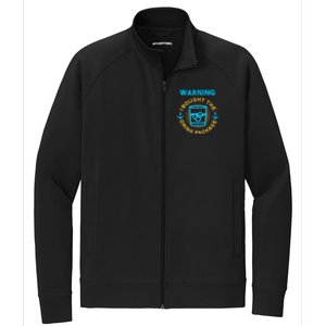 I Bought The Drink Package Cruise Ship Highball & Anchor Stretch Full-Zip Cadet Jacket