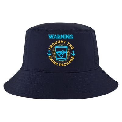 I Bought The Drink Package Cruise Ship Highball & Anchor Cool Comfort Performance Bucket Hat