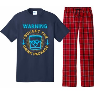 I Bought The Drink Package Cruise Ship Highball & Anchor Pajama Set