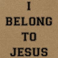I Belong To Jesus Christian Gym Apparel Christian Dad Cotton Canvas Backpack