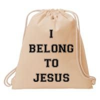 I Belong To Jesus Christian Gym Apparel Christian Dad Drawstring Bag