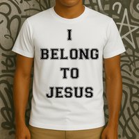 I Belong To Jesus Christian Gym Apparel Christian Dad T-Shirt