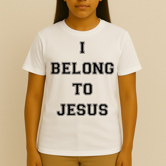 I Belong To Jesus Christian Gym Apparel Christian Dad T-Shirt