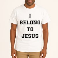I Belong To Jesus Christian Gym Apparel Christian Dad Tall T-Shirt