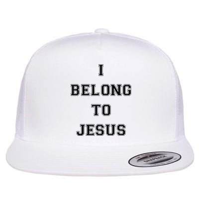 I Belong To Jesus Christian Gym Apparel Christian Dad Flat Bill Trucker Hat