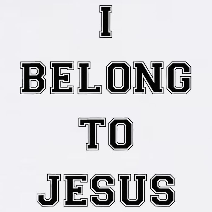 I Belong To Jesus Christian Gym Apparel Christian Dad Poster
