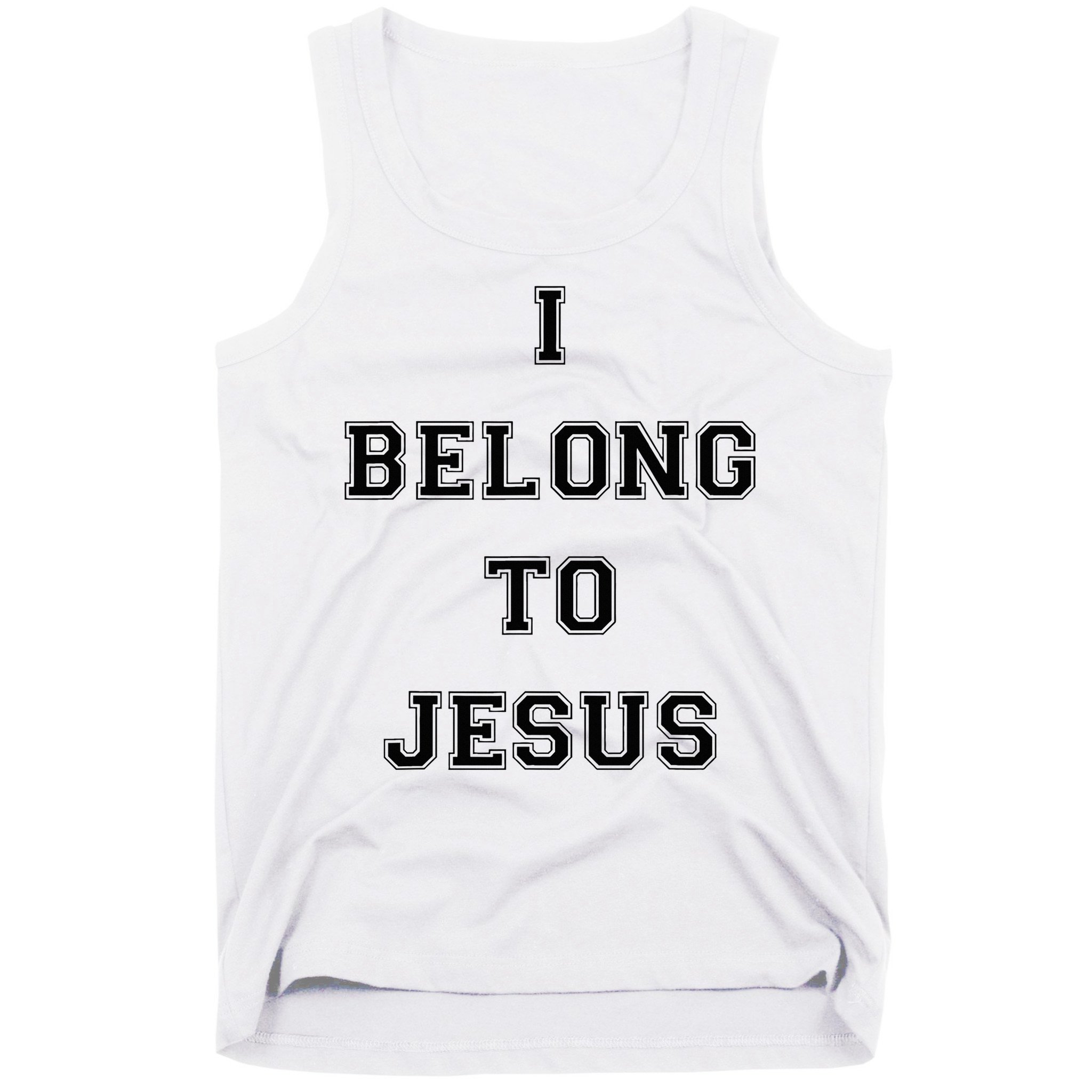 I Belong To Jesus Christian Gym Apparel Christian Dad Tank Top