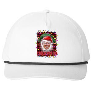 It's Beginning To Look A Lot Like I Told You So Trump Xmas Gift Snapback Five-Panel Rope Hat