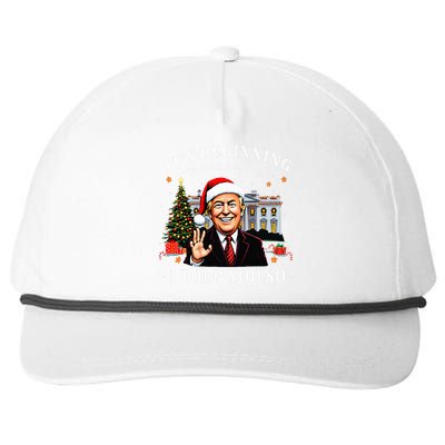 ItS Beginning To Look A Lot Like I Told You So Santa Trump Snapback Five-Panel Rope Hat