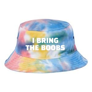 I Bring The Boobs Tie Dye Newport Bucket Hat