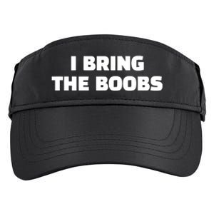 I Bring The Boobs Adult Drive Performance Visor