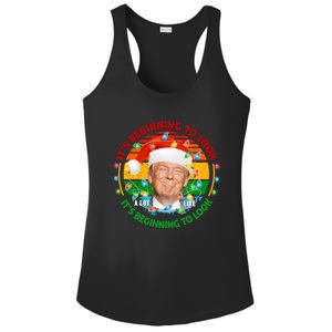 It's Beginning To Look A Lot Like I Told You So Trump Xmas Cute Gift Ladies PosiCharge Competitor Racerback Tank