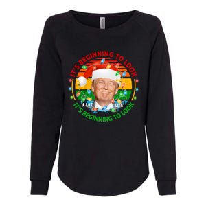 It's Beginning To Look A Lot Like I Told You So Trump Xmas Cute Gift Womens California Wash Sweatshirt