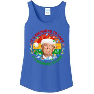 It's Beginning To Look A Lot Like I Told You So Trump Xmas Cute Gift Ladies Essential Tank