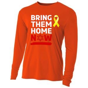 Israel Bring Them Back Home Now Cooling Performance Long Sleeve Crew