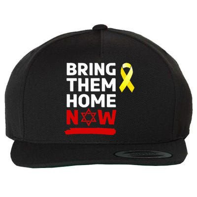 Israel Bring Them Back Home Now Wool Snapback Cap