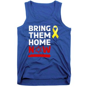 Israel Bring Them Back Home Now Tank Top