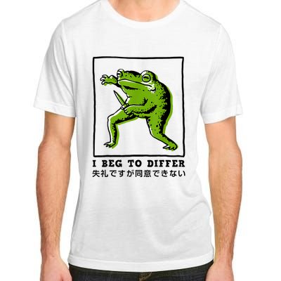 I Beg To Differ Frog Japanese Adult ChromaSoft Performance T-Shirt