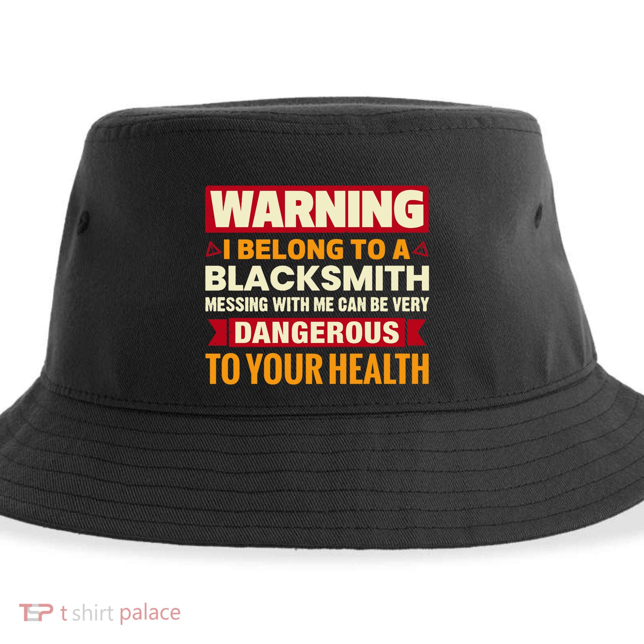 I Belong To A Blacksmith Wife Girlfriend Premium Sustainable Bucket Hat