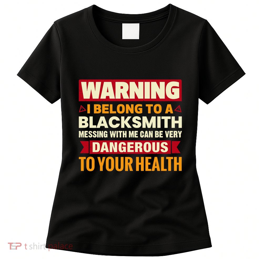 I Belong To A Blacksmith Wife Girlfriend Premium Womens T-Shirt