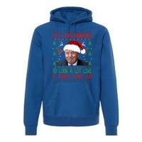 It's Beginning To Look A Lot Like I Told You So Trump Xmas Cool Gift Premium Hoodie