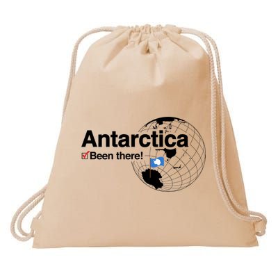 I've Been There Antarctica Gift Drawstring Bag