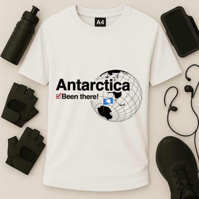 I've Been There Antarctica Gift Cooling Performance Crew T-Shirt