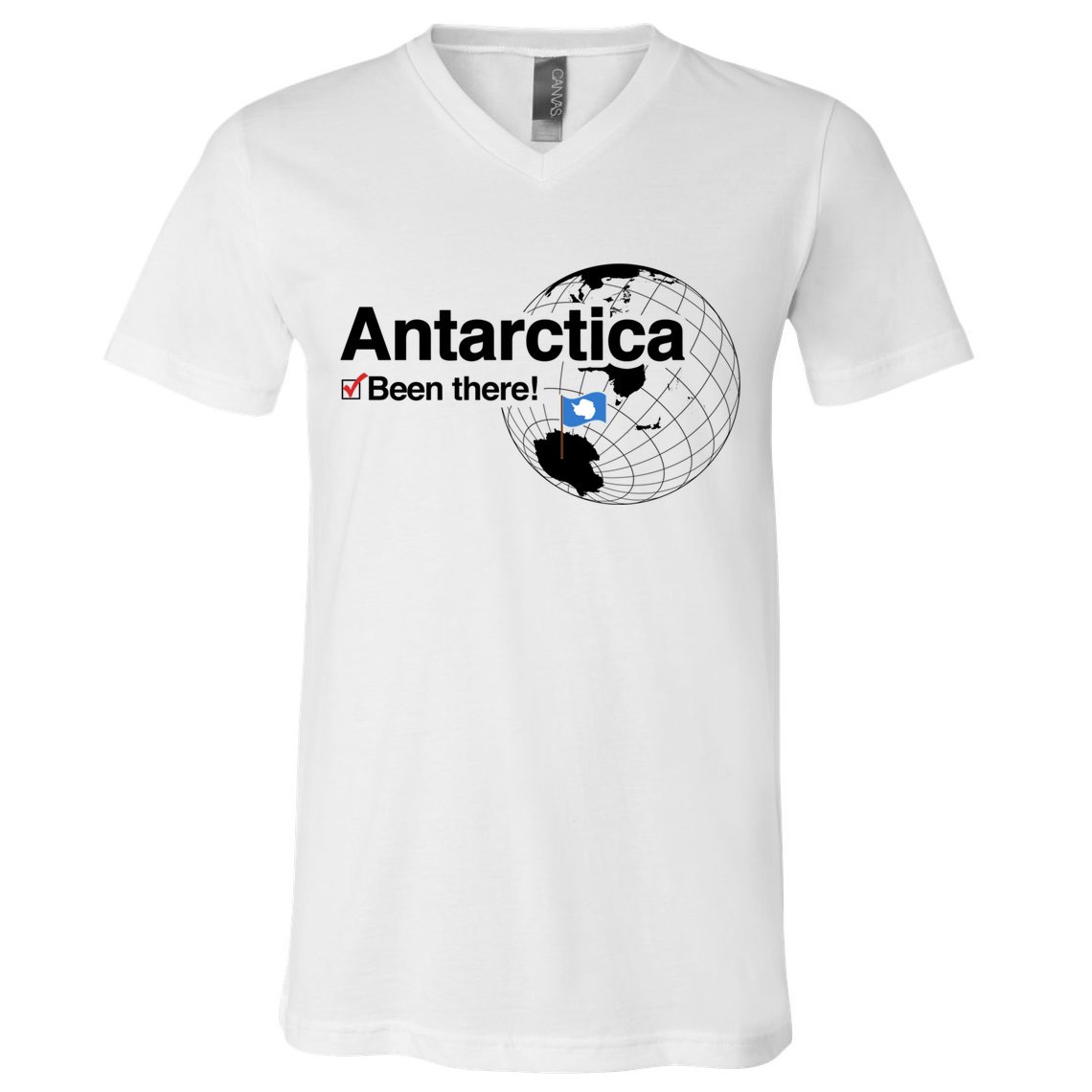 I've Been There Antarctica Gift V-Neck T-Shirt