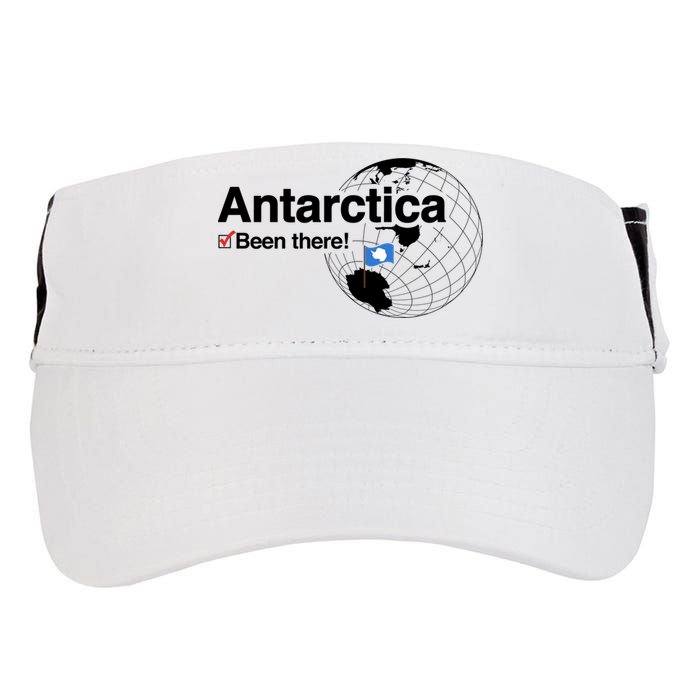 I've Been There Antarctica Gift Adult Drive Performance Visor